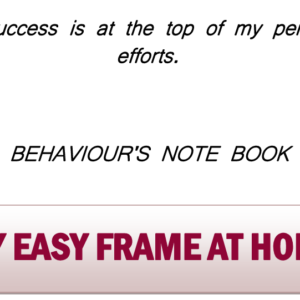 MY EASY FRAME AT HOME